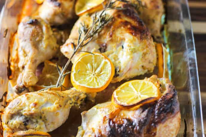 Dijon and Meyer Lemon Chicken