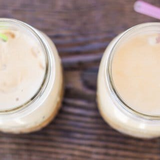 The Best DIY 3-Ingredient Greek Frappe - Iced Coffee (VIDEO)