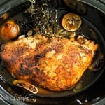 Slow cooker turkey breast - amazing alternative to roasting the whole bird. It is simple., delicious and takes only 5 minutes of prep time - Innocent Delight