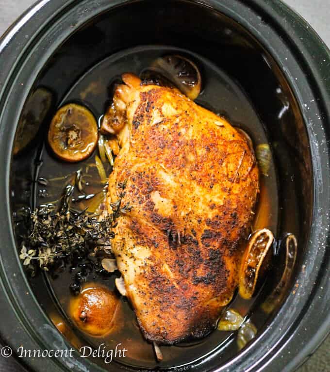 20 Quart Turkey Roaster Oven & Dual Slow Cooker Food Warmer