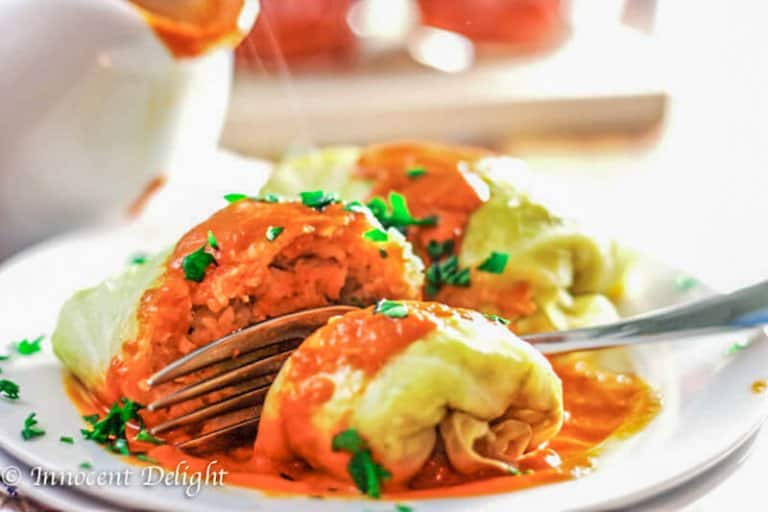 Polish Stuffed Cabbage Rolls – Skinny Golabki