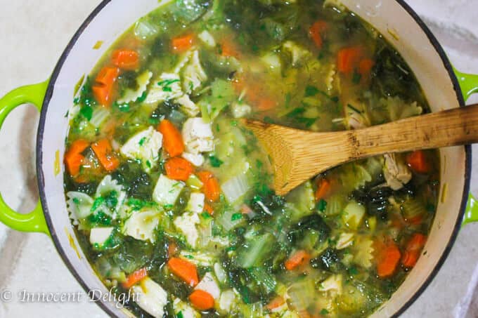 Leftover Turkey Soup