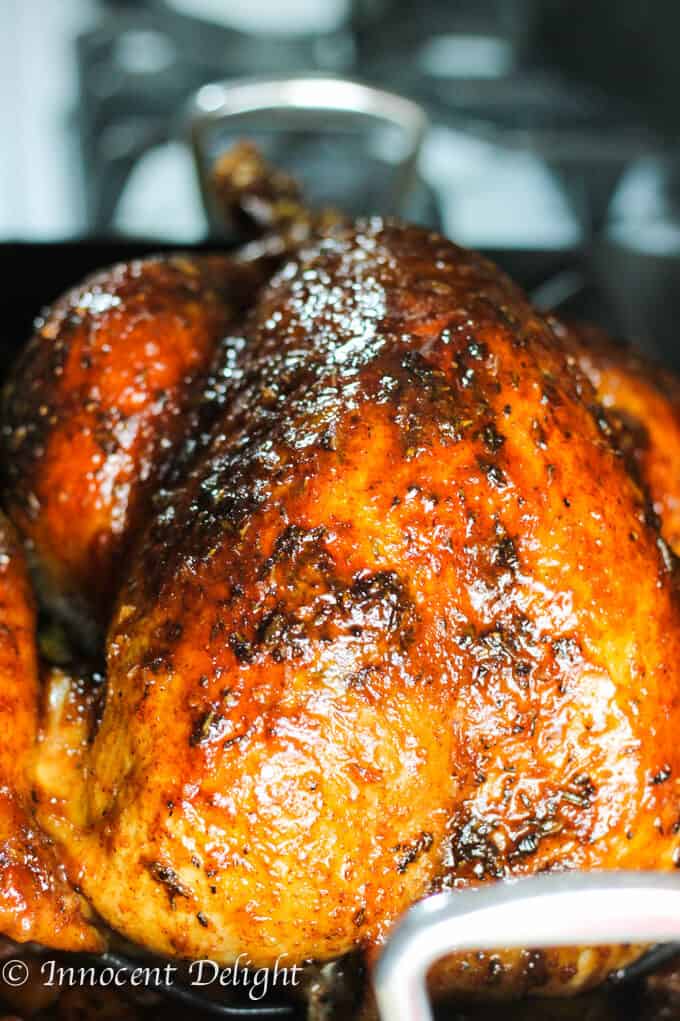 Maple Mustard Glazed Turkey - Eating European