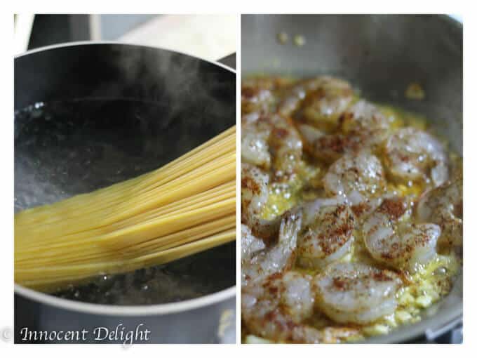 Easy Shrimp Scampi Spaghetti - easiest, most delicious dinner ever. My family absolutely loves it - eatingeuropean.com