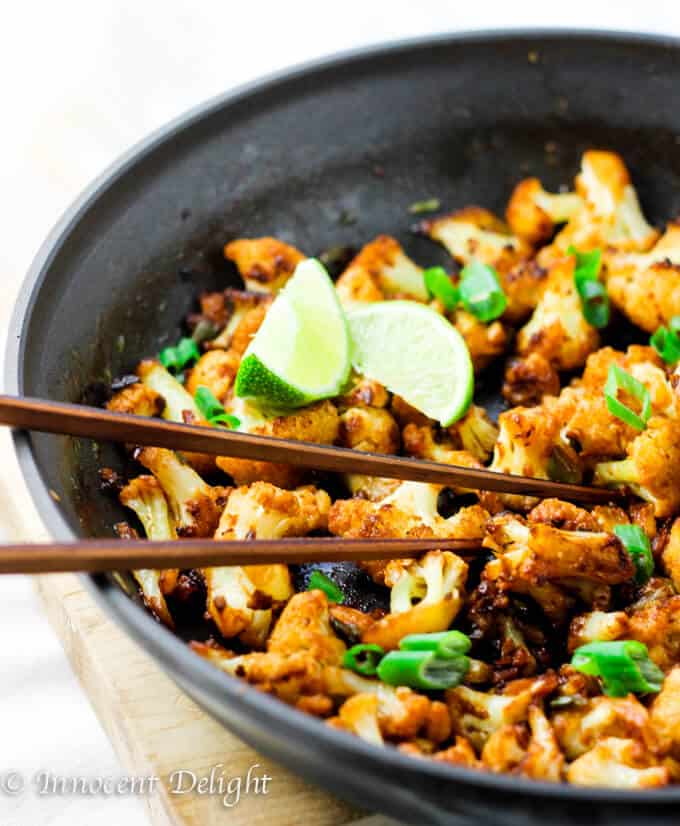 Spicy Siracha Cauliflower