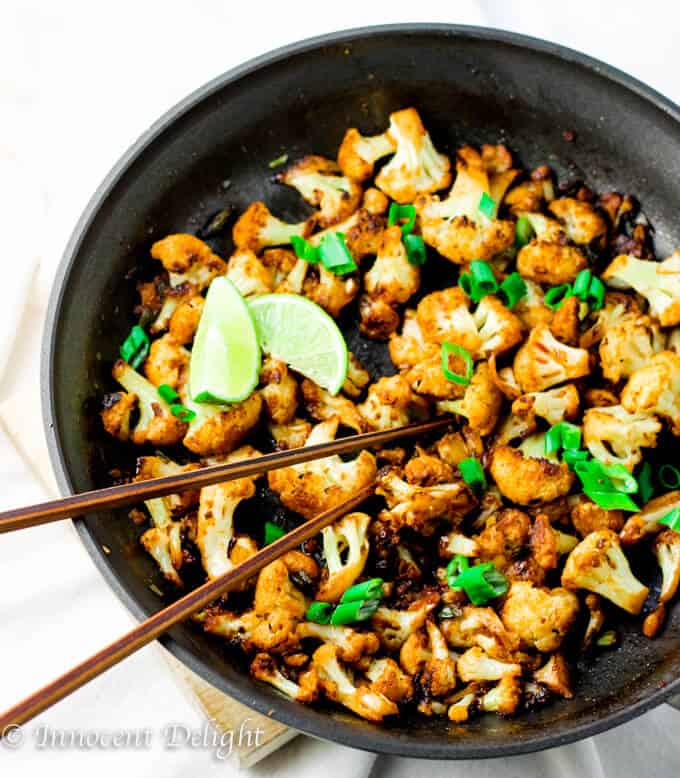 Spicy Siracha Cauliflower