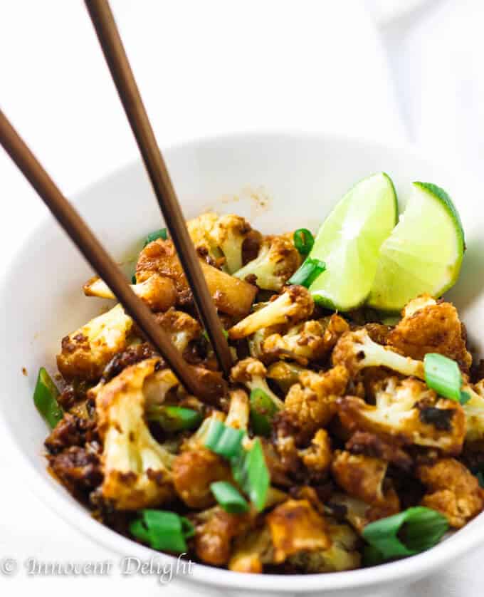 Spicy Siracha Cauliflower