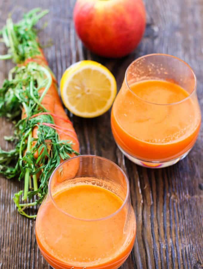 Carrots Apple Juice