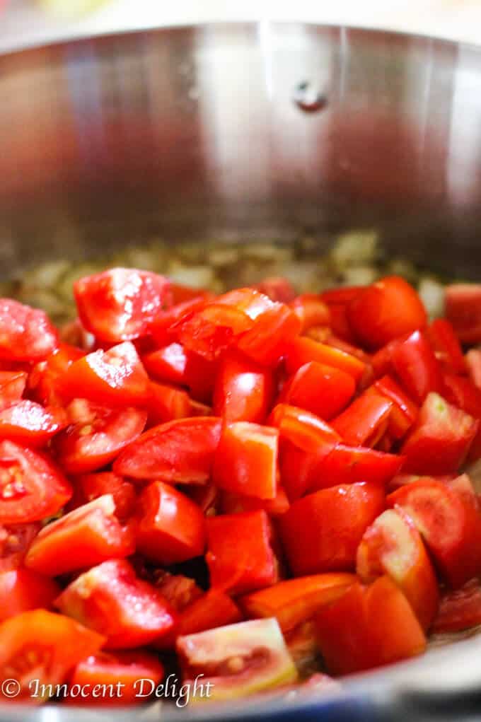 Penne Alla Vecchia Bettola - pasta recipe with Oven Roasted Tomato Sauce from the famous East Hampton's restaurant: Nick and Toni's, featured by Ina Garten on Food Network - Barefoot Contessa; with my little twist of using fresh tomatoes from my own garden.