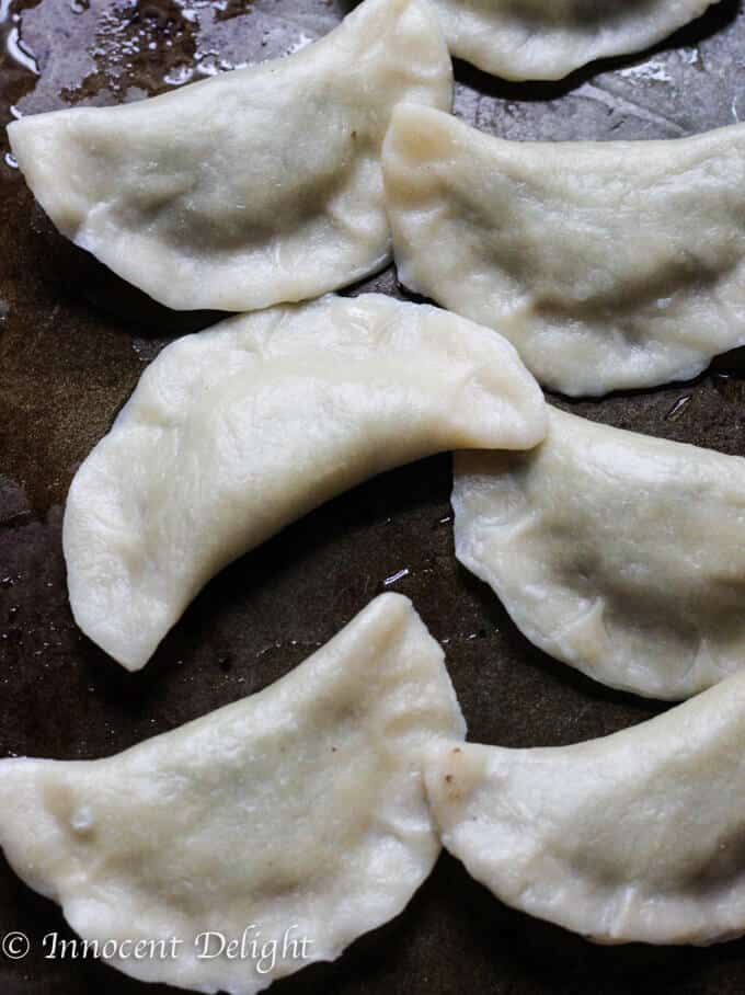 Sauerkraut and Mushrooms Pierogi from Scratch