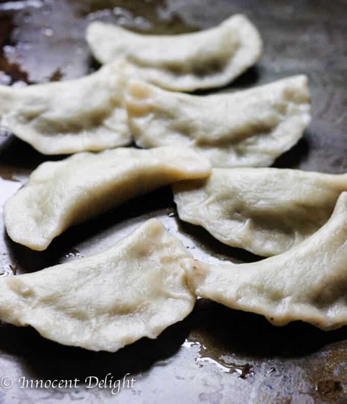 Sauerkraut and Mushrooms Pierogi from Scratch