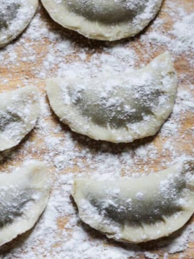 SAUERKRAUT AND MUSHROOMS PIEROGI FROM SCRATCH Eating European