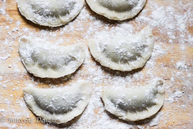 Sauerkraut and Mushrooms Pierogi from Scratch