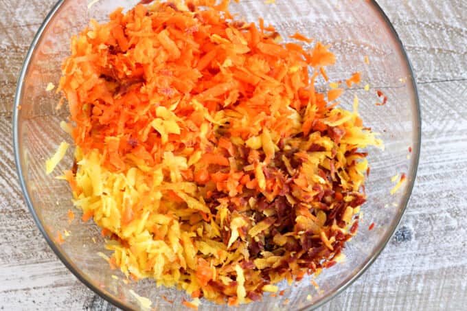 Rainbow Carrots Apple Slaw - delicious, healthy and crunchy fall slaw with the best seasonal apple and rainbow carrots that can be served with any main course.