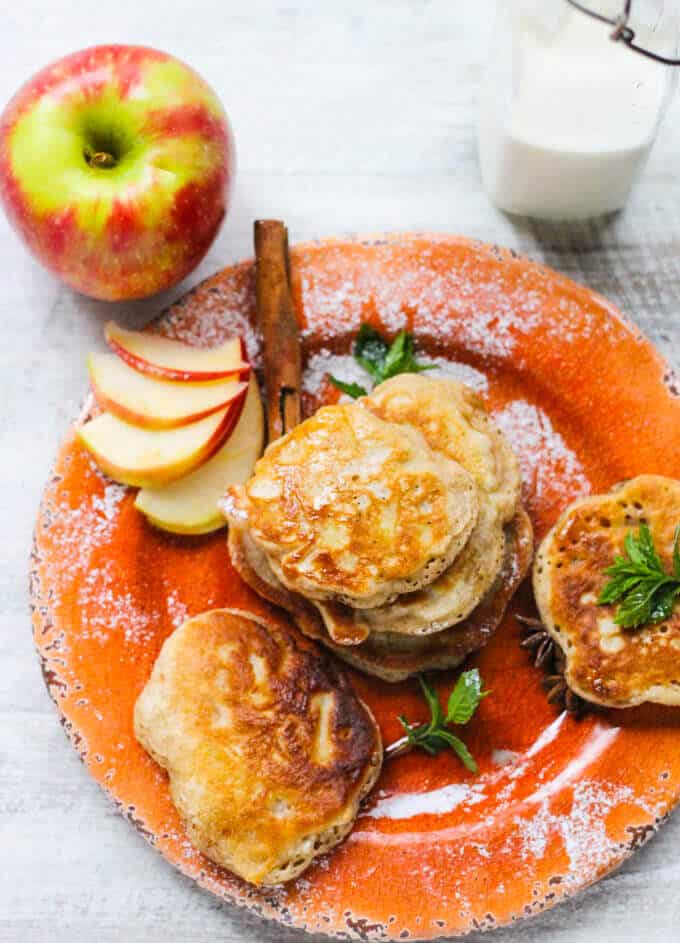 Polish Fluffy Apple Pancakes – Racuchy - Eating European