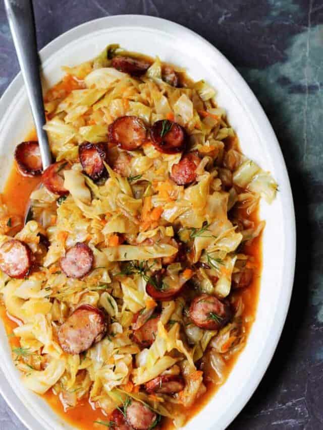 European Cook Kielbasa and Cabbage The Perfect Polish Summer Hunter’s Stew - Eating ...