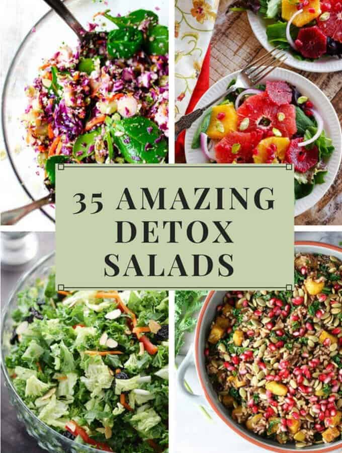 Amazing detox salads