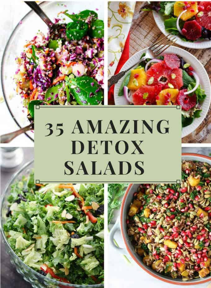 Amazing detox salads