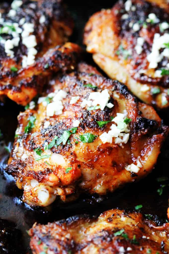 Olive Oil Chicken Thighs Mediterranean Style Eating European