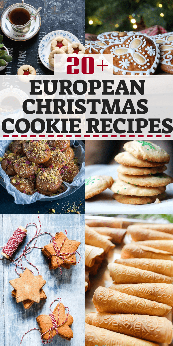 20+ European Christmas Cookie Recipes