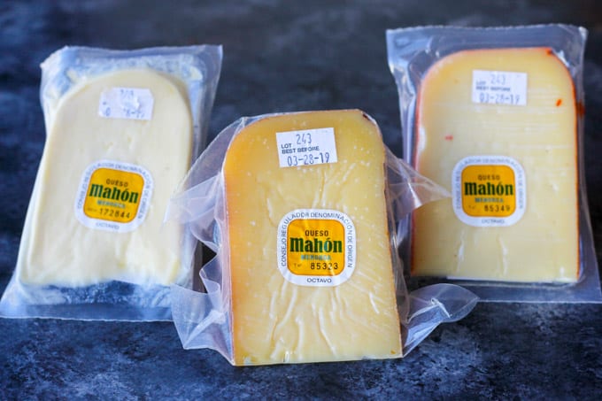 Mahon Menorca Cheeses