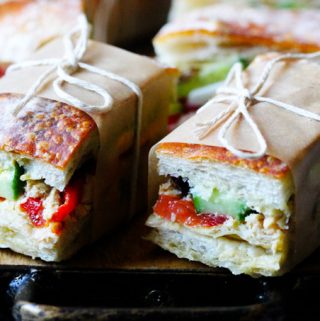 French Sandwich Pan Bagnat for Picnic