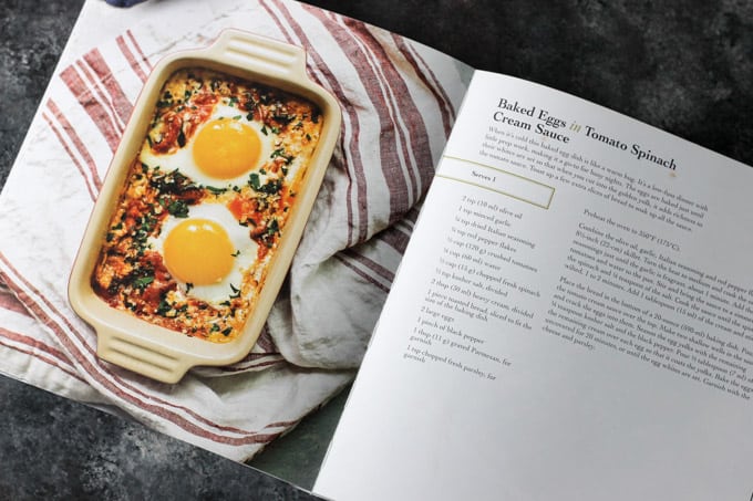 Picture from a cookbook Gourmet Cooking for One or Two