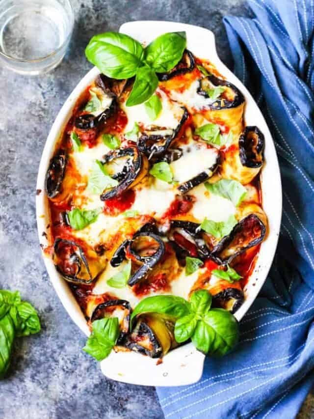 EGGPLANT ROLLATINI RECIPE (PARMIGIANA STYLE) Eating European