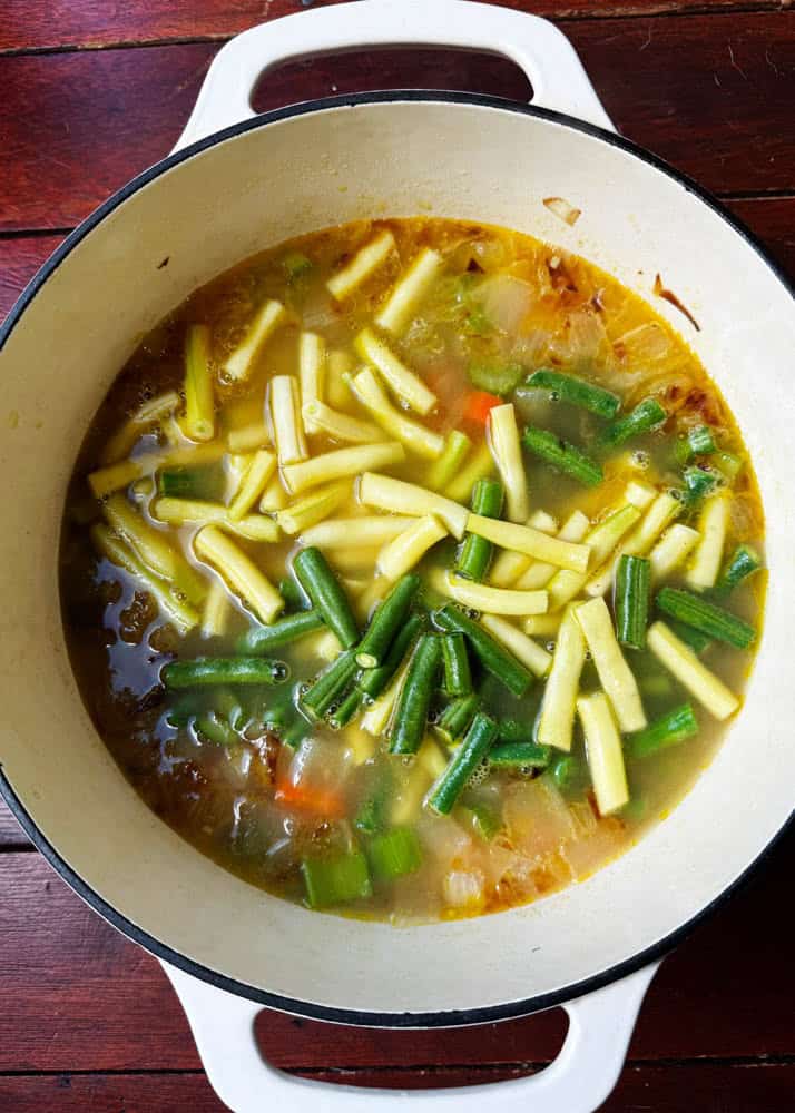 Stringy Soup String Bean Soup – European Style - Eating European